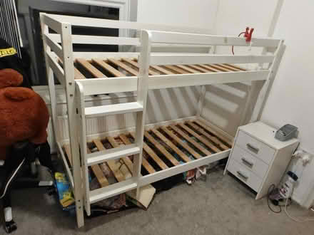 Photo of free White Bunk Bed (CV6 Bellgreen) #1
