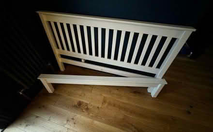 Photo of free King size headboard and footboard (Brentford TW8) #2