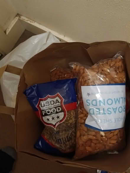 Photo of free Whole Almonds & other food items (white center) #2