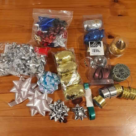 Photo of free Bows, ribbon, metallic sellotape (Amersham HP7) #1