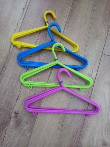 Photo of free 20 children's coat hangers (Claybrooke Parva LE17) #1