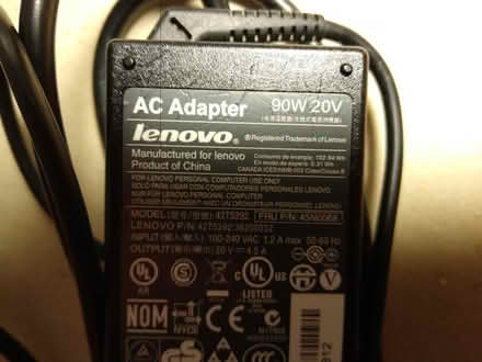 Photo of free AC adapter for Lenovo Thinkpad Laptop (Eastney PO4) #1