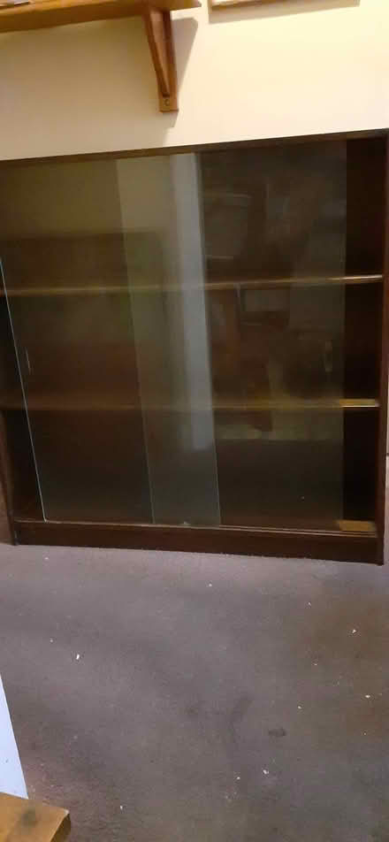 Photo of free Dark wood bookcase (Southminster CM0) #1