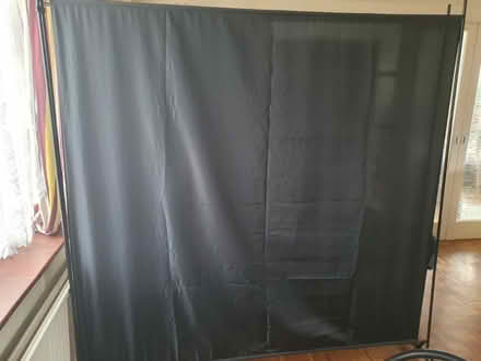Photo of free Black material room divider (Bexhill) #1