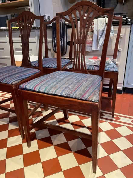 Photo of free Wooden antique chairs (Maidenhead SL6) #2