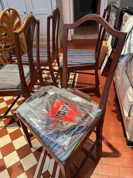 Photo of free Wooden antique chairs (Maidenhead SL6) #3