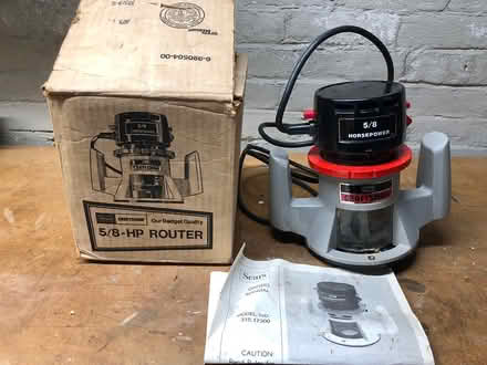Photo of free Craftsman Router (Arlington Center) #1