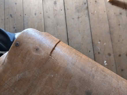 Photo of free Old school desk and chair (Nooklands PR2) #4