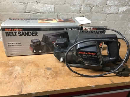 Photo of free Black & Decker Belt Sander (Arlington Center) #1