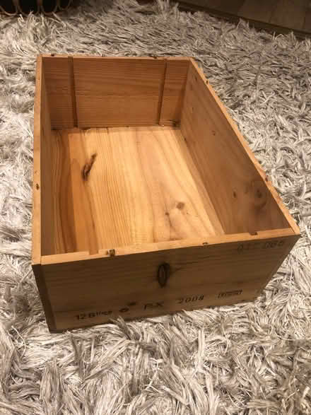 Photo of free Wooden wine box (NW10) #2