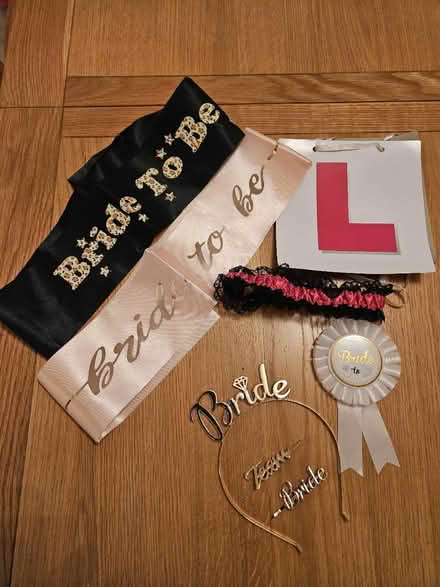 Photo of free Hen / bride to be bits (Basildon - SS16) #1