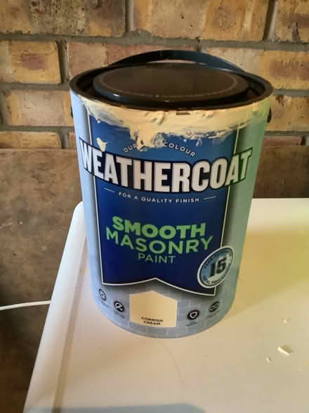 Photo of free Cream masonry paint (Sprowston (NR7)) #1