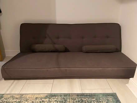 Photo of free Brown sofa bed (B44) #1