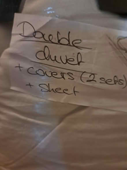 Photo of free Double duvet and covers (N22 Haringay) #2