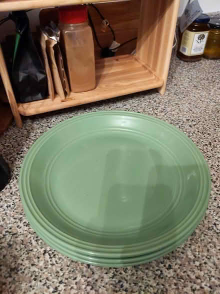 Photo of free 3 green plates (Fort Washington MD) #1