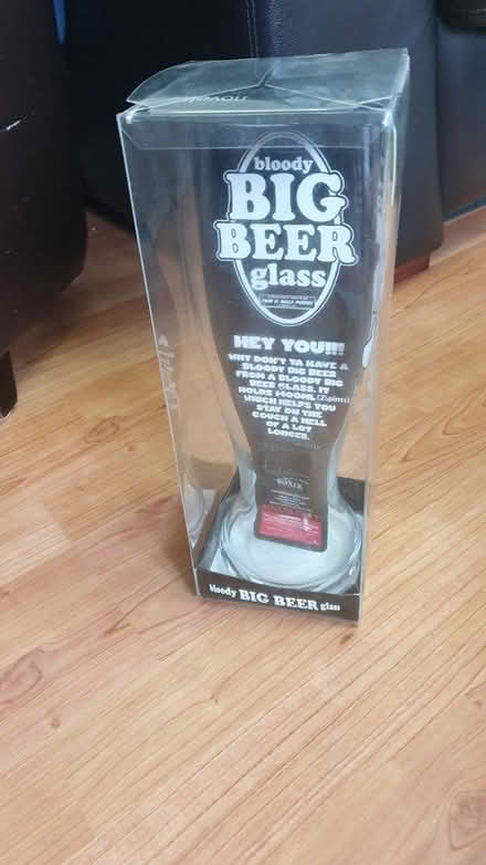 Photo of free Big 30th birthday beer glass (UB6JT UB9) #3