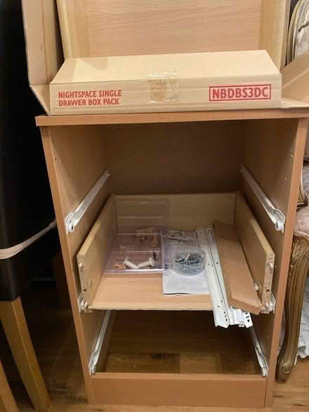 Photo of free Mfi chest drawer, no drawer front (Wandsworth, SW18) #2