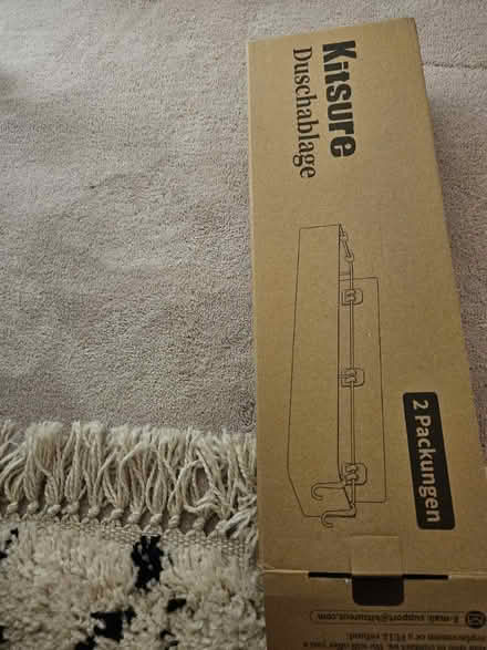 Photo of free Brand new stick up bathroom shelf (AL1) #3