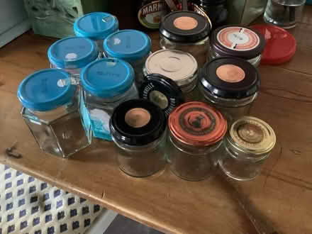 Photo of free Clean jars with lids x 12 (Goring-by-Sea BN12) #1