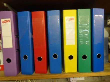 Photo of free Lever Arch Files (Guilsborough) #1