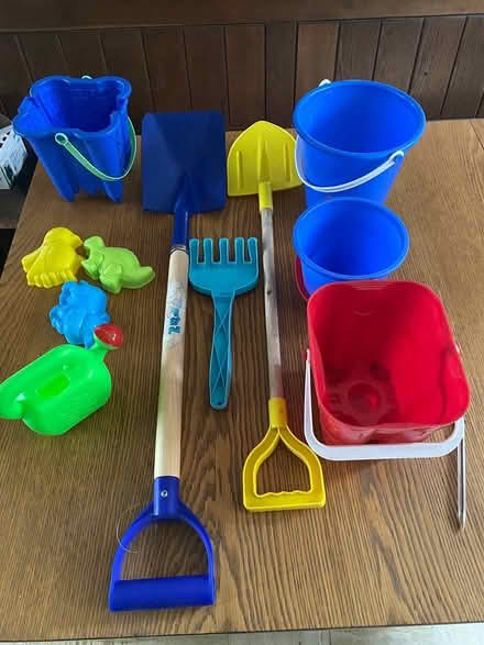 Photo of free Buckets and Spades for the beach (Coxheath ME17) #1