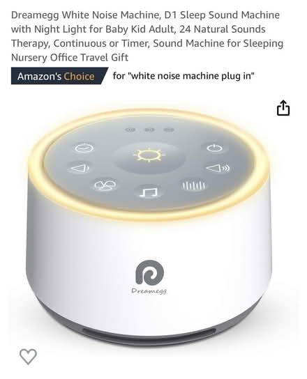 Photo of free Dreamegg White Noise Machine (London W9) #1
