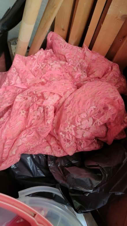 Photo of free Bag of Lacey fabric (Beckton E6) #1