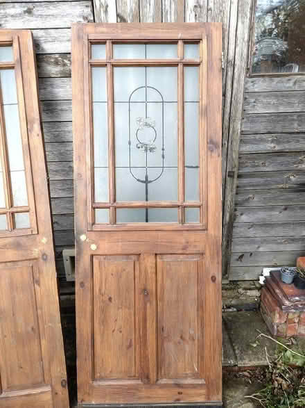 Photo of free 2x part glazed doors (Scotches DE56) #2