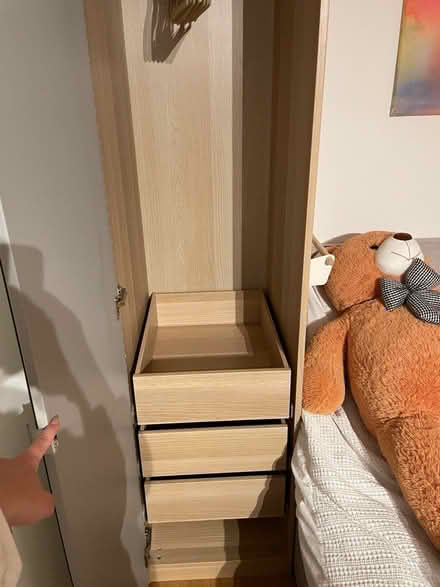 Photo of free 2 ikea komplement drawers (EC1V) #1
