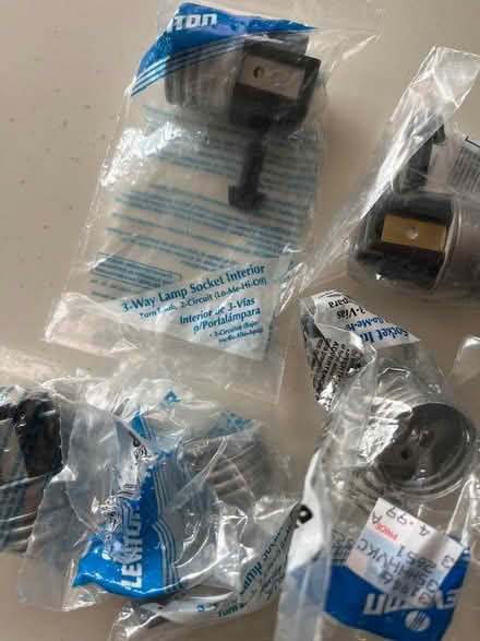 Photo of free Three way lamp sockets (Lake Merritt) #1