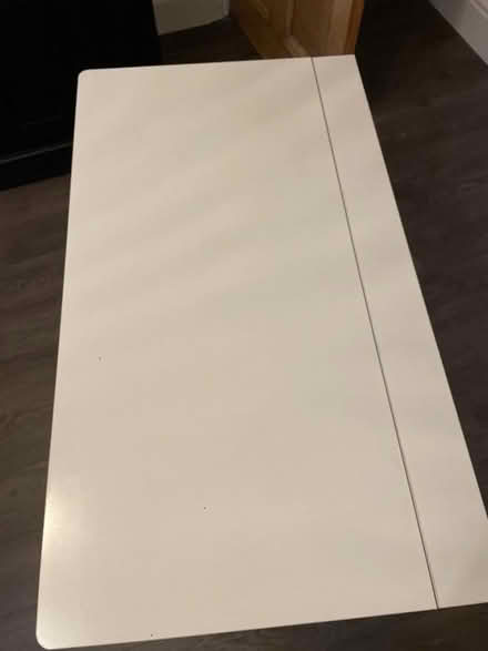 Photo of free Foldable White Desk (Hillcliffe WA4) #2