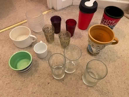 Photo of free Glasses and cups (Highbury N5) #1