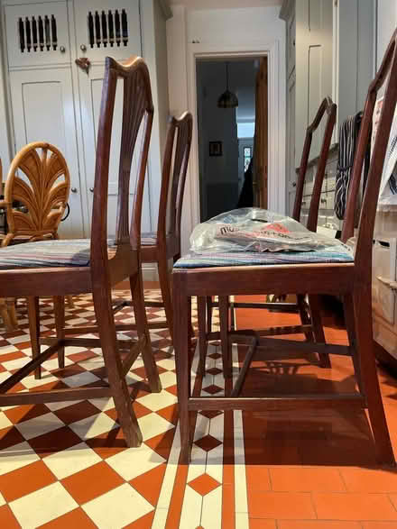 Photo of free Wooden antique chairs (Maidenhead SL6) #4