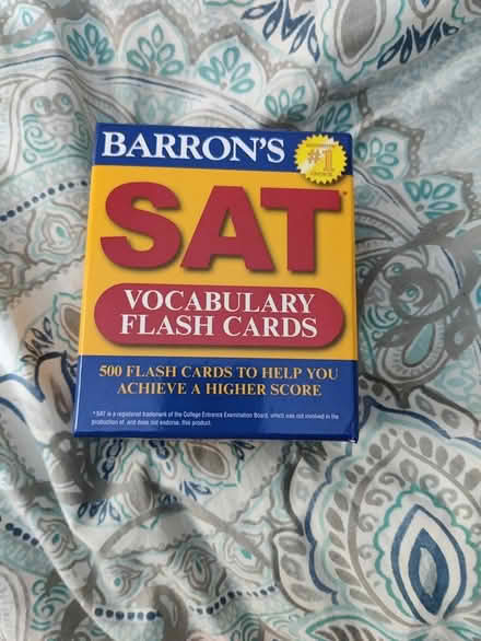 Photo of free SAT Vocabulary Flash Card (Acton) #1