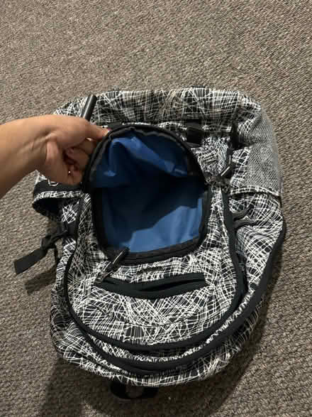 Photo of free 8L black and white bag (SE14) #1