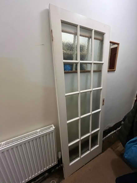 Photo of free White door with glass panes (S7 Sharrow) #1