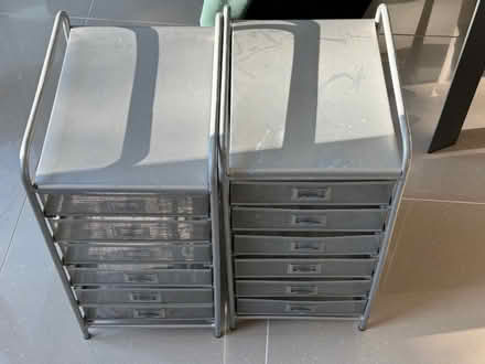 Photo of free Two storage drawer cabinets (Highbury Barn N5) #1