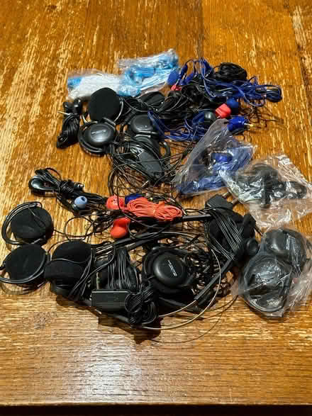 Photo of free Earbuds, headsets, etc (Boston) #1