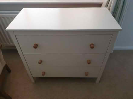 Photo of free White chest of drawers (Stobhill NE61) #1