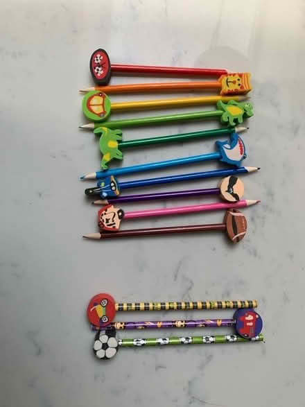 Photo of free Pencils with rubbers (Tadworth, Surrey) #2