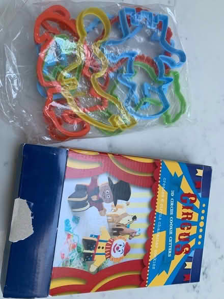 Photo of free Circus cookie cutters (Tadworth, Surrey) #2