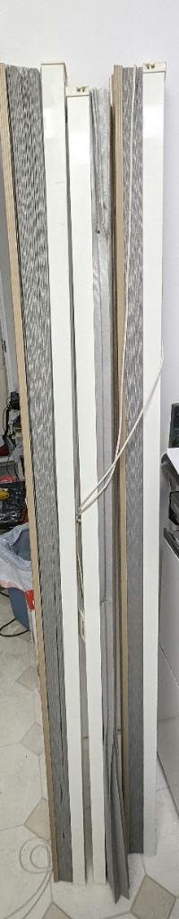 Photo of free 4 wide pleated transparent blinds (Greenbrae) #1