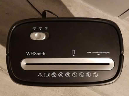 Photo of free WH Smith paper/document shredder. (Southport PR8) #2