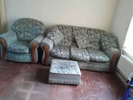 Photo of free Sofa and chair (Stourport-on-Severn DY13) #1