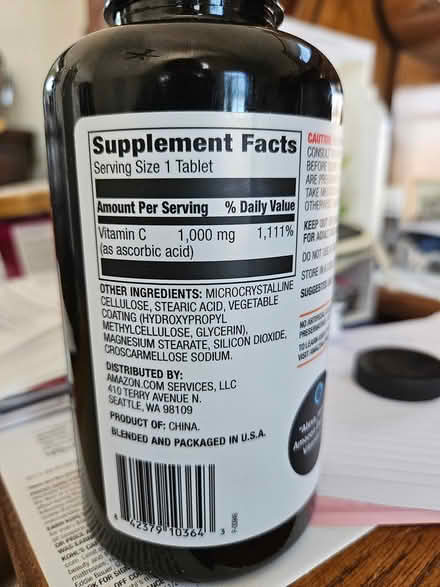 Photo of free 300 Tabs Vitamin C 1000mg - Amazon (Highlands, NJ) #3