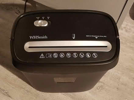Photo of free WH Smith paper/document shredder. (Southport PR8) #1