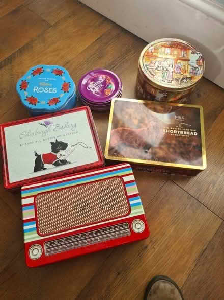 Photo of free Collection of tins (Cosham PO6) #1
