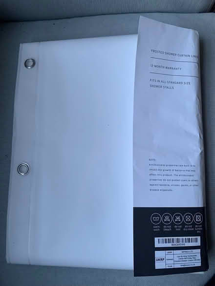 Photo of free Shower curtain liner (Battenhall, Worcester) #2