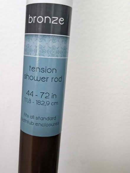 Photo of free Bronze shower rod (Greenbrae) #2