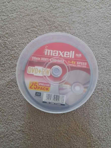 Photo of free dvd+rw 4.7gb data (Sapcote LE9) #1